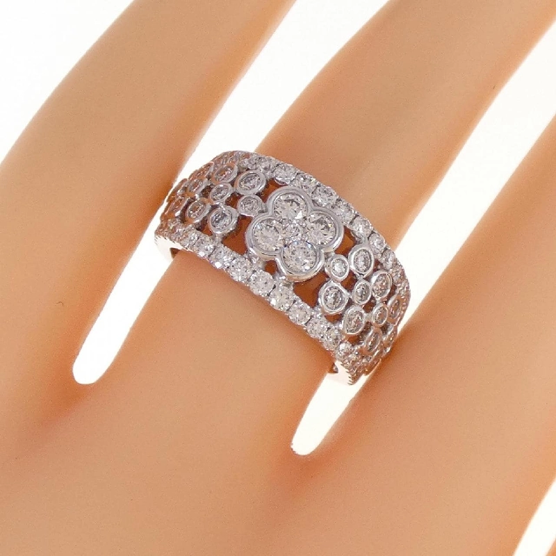 Nhẫn kim cương K18WG 1.418CT 673701
