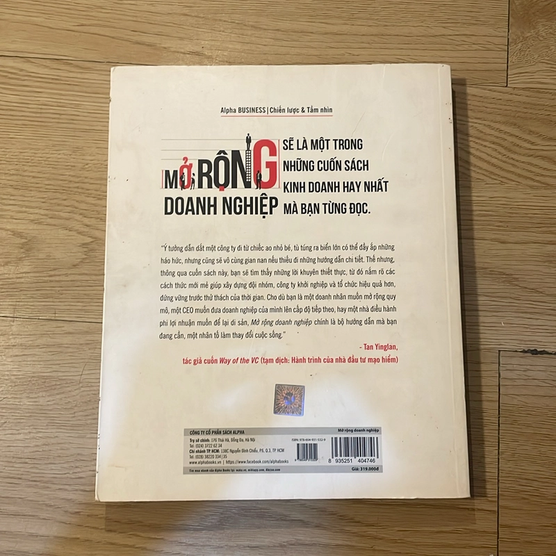 Scaling Up - Mở rộng doanh nghiệp - Verne Harnish 498002