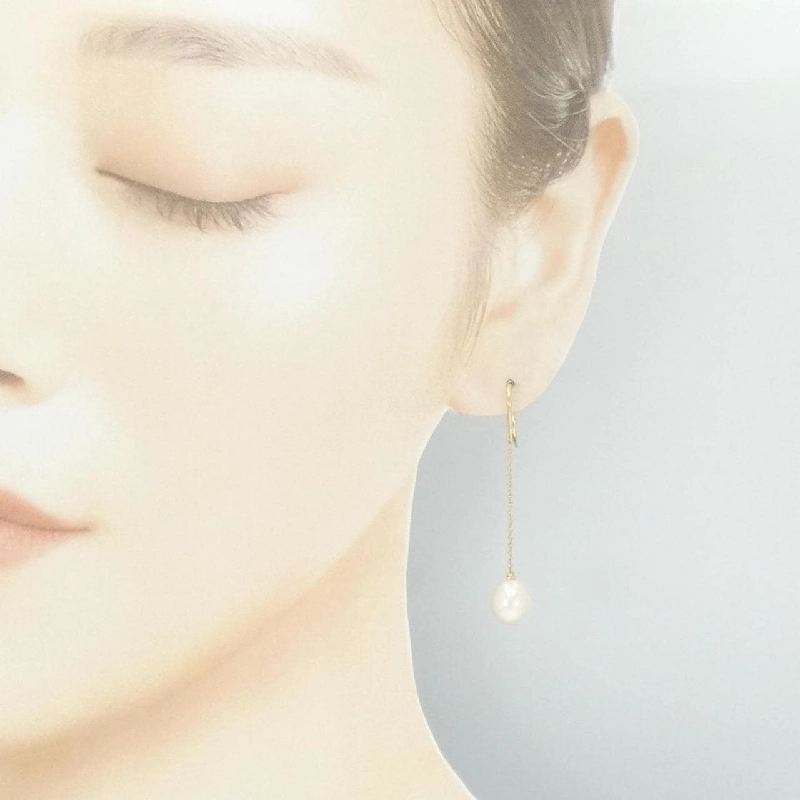 Bông tai chuỗi ngọc trai Tiffany - Hàng hiệu Authentic 847520