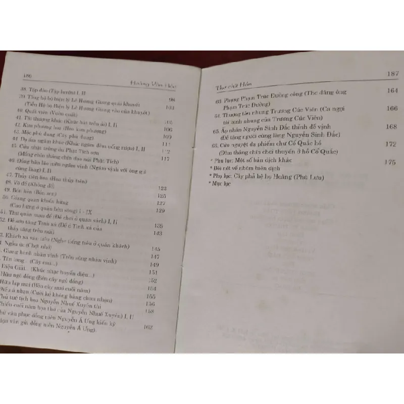 Thơ chữ hán Hoàng Văn Hòe - Duy Phi - 2003 - 187 trang LỊCH SỬ - CHÍNH TRỊ - TRIẾT HỌC ANTQ2809 569695