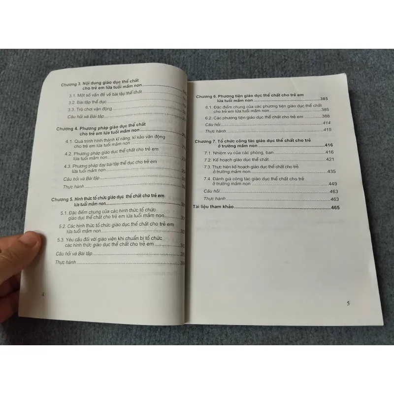 GIÁO TRÌNH LÍ LUẬN VÀ PHƯƠNG PHÁP GIÁO DỤC THỂ CHẤT CHO TRẺ EM LỨA TUỔI MẦM NON 729267