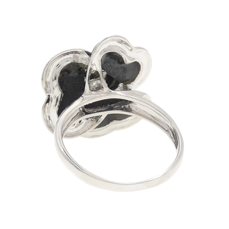 Nhẫn Onyx Hoa K18WG 667257