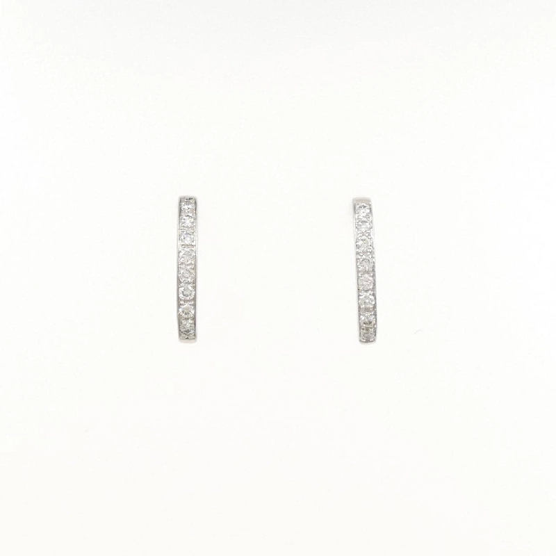 Bông tai kim cương 750WG/K18WG 0.15CT - Hàng hiệu Chính hãng 867834