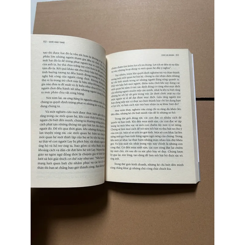 Give and take - cho & nhận 675094