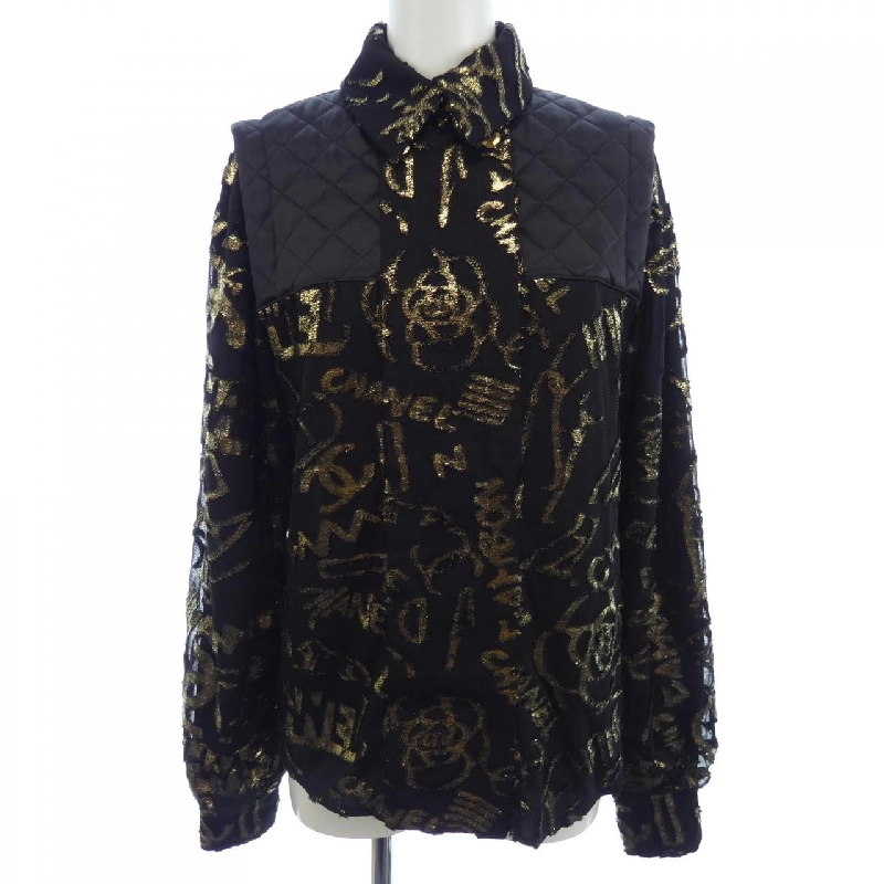 【Khuyến mãi】Áo sơ mi CHANEL 640736