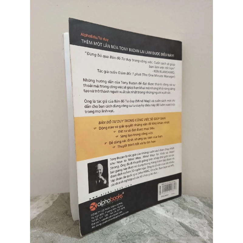 [Phiên Chợ Sách Cũ] Bản Đồ Tư Duy Trong Công Việc (2007) - Tony Buzan S1911 714543
