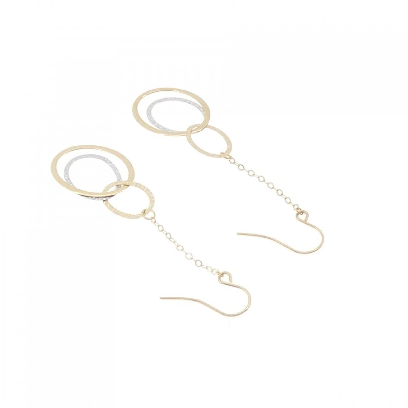 K18YG/K18WG Bông tai - Hàng hiệu Authentic 866581