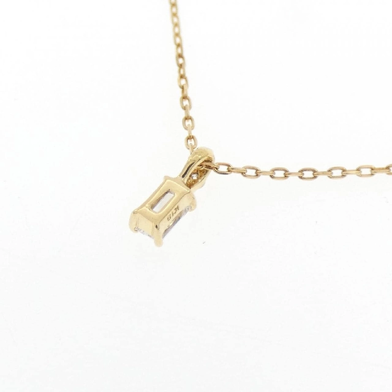 Dây chuyền kim cương K18YG 0.08CT - Hàng hiệu Chính hãng 859824