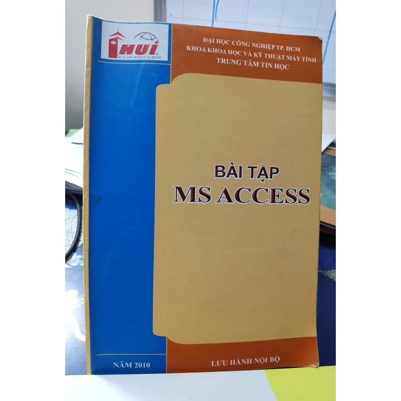 Giáo trình/ Bài tập Ms Access - NXB ĐH Công nghiệp  1002236