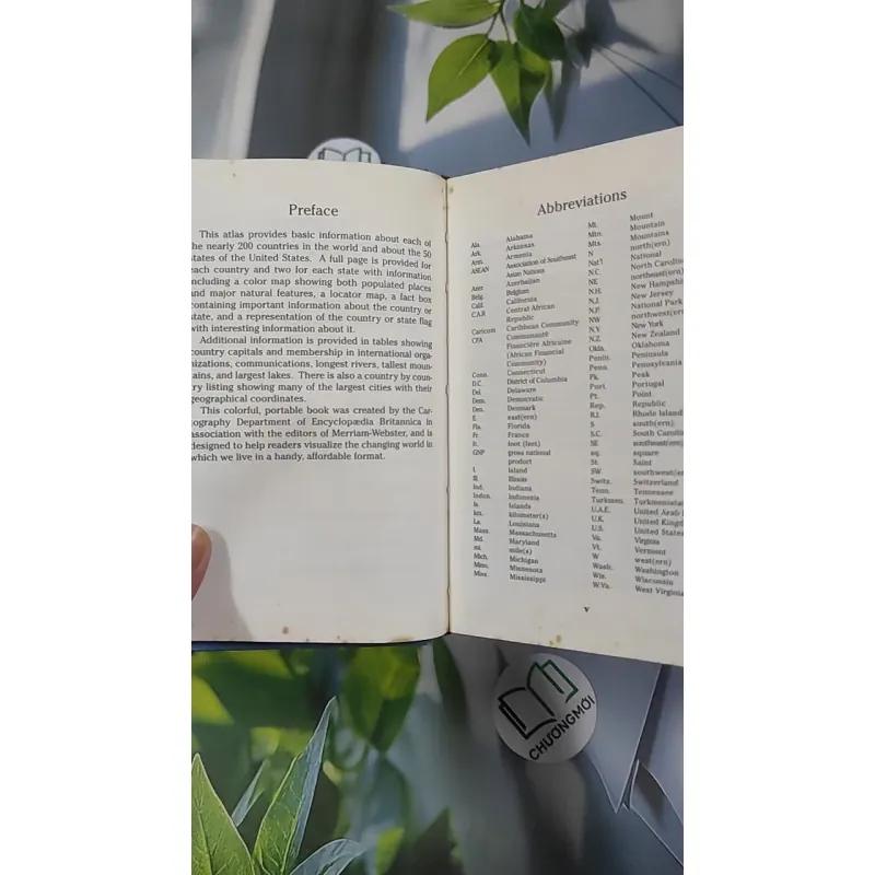 Webster's International Atlas 990493