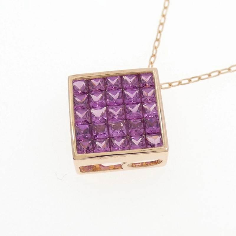 K18PG Garnet Necklace - Hàng hiệu Authentic 860457