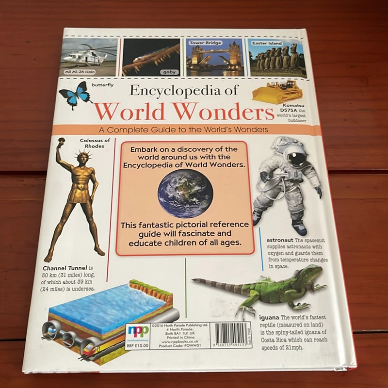 PICTURE BOOK Encyclopedia of world wonders 535980