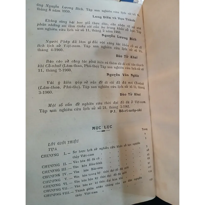 SƠ YẾU KHẢO CỔ HỌC NGUYÊN THỦY VIỆT NAM - HÀ VĂN TẤN 590296