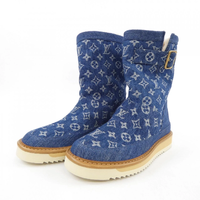 Giày boot LOUIS VUITTON LV Cozy Line NIGO - Hàng hiệu Chính hãng 905375