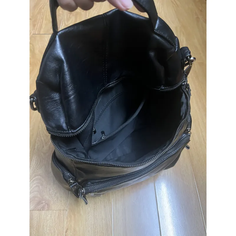 Balo nữ 26*35*12 da thật 2hand 961334