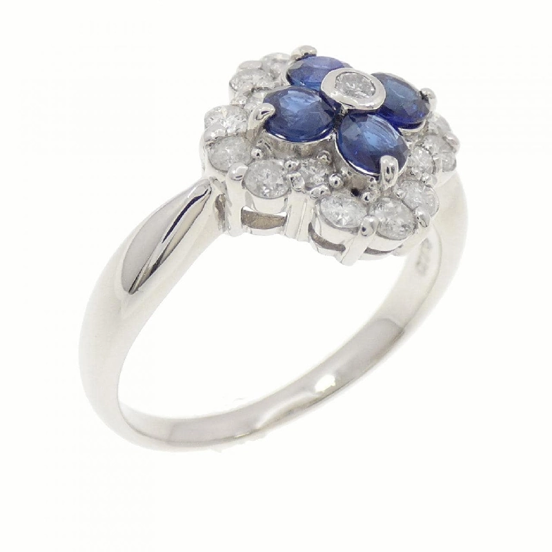 Nhẫn Sapphire Hoa PT900 0.57CT - Hàng hiệu Chính hãng 853469