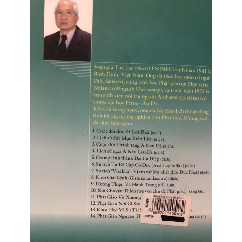 Sách Khoa học và sự tái sinh theo nhà Phật 306288