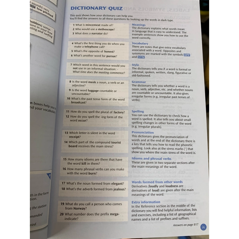 Oxford student’s dictionary.  536120