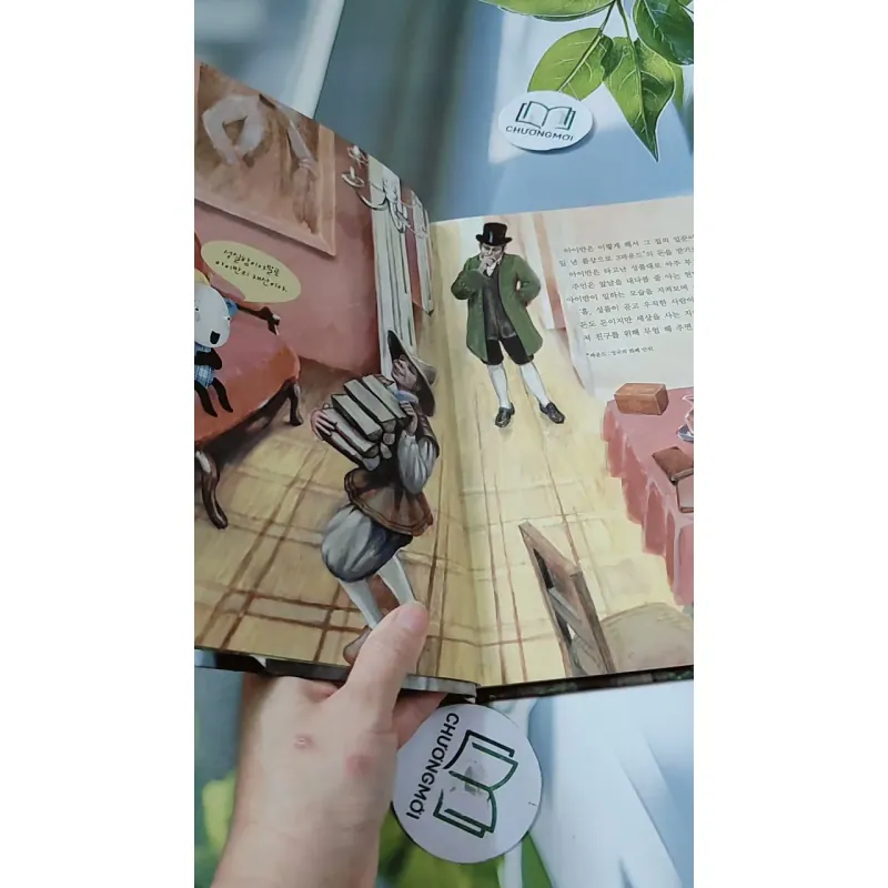 [Tặng nẹp góc] Truyện thiếu nhi Hàn Quốc: Moyamo Anu 31 -  모야모 아누와: 값진 세 마디 732026