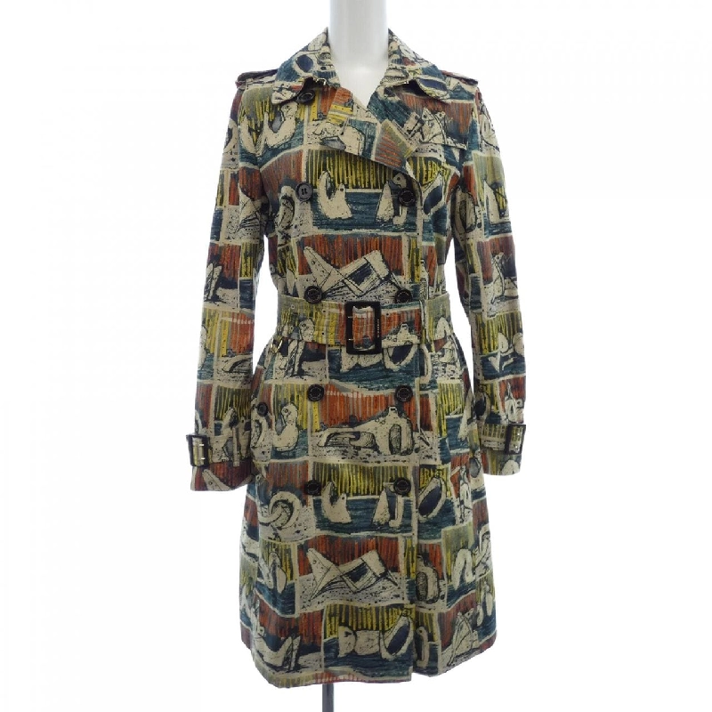 【Mã giảm giá】Burberry BURBERRY Áo khoác trench 636669