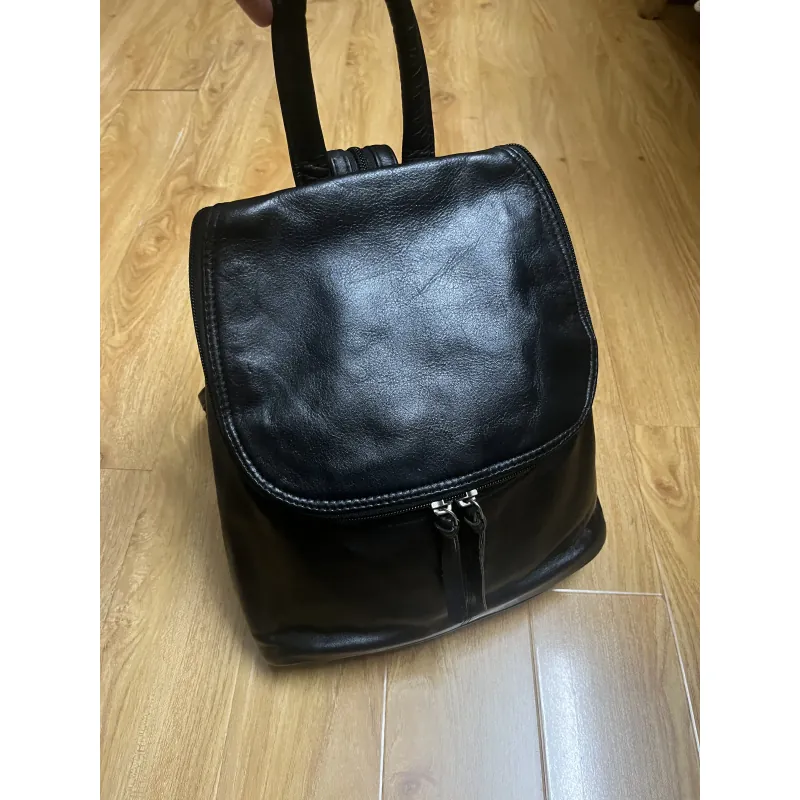 Balo nữ 26*30*12 da thật 2hand 966499
