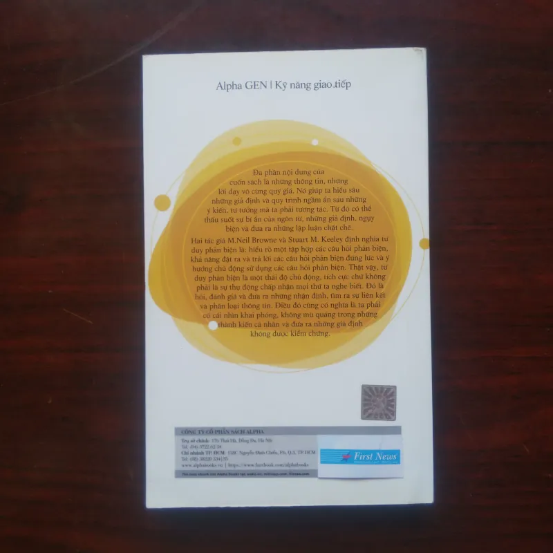 [Sách Tư Duy] Phá Tan Sự Ngụy Biện - Kỹ Năng Phân Tích Lập Luận & Đặt Câu Hỏi Phản Biện 998010