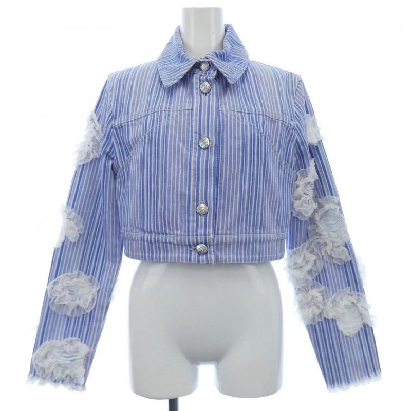 Áo khoác denim CHANEL - Hàng hiệu Authentic 825768