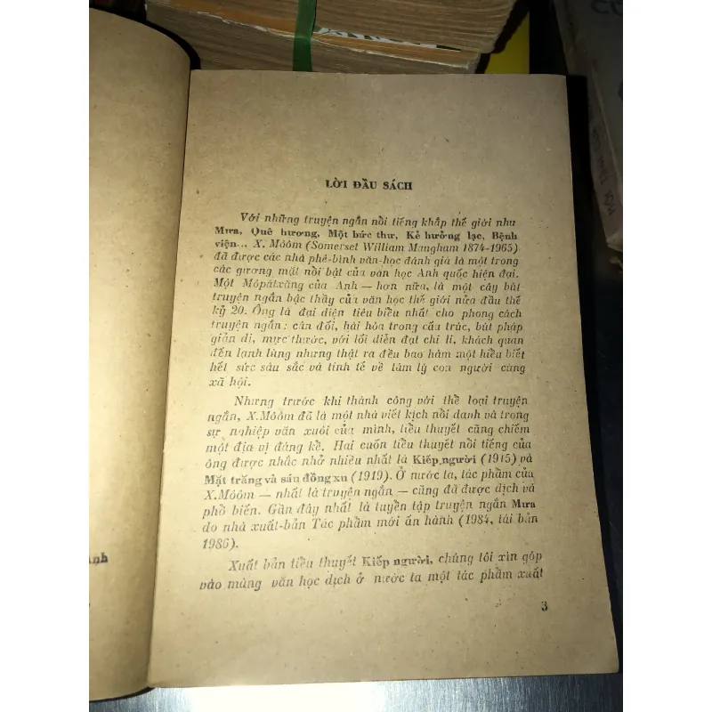 Kiếp người - X. W. Môôn 928433