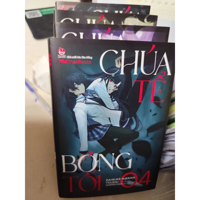 Tiểu thuyết Chúa Tể Bóng Tối Tập 1-2-3-4 Bản Manga. Tiểu thuyết nhẹ có yếu tố kì ảo.  475661