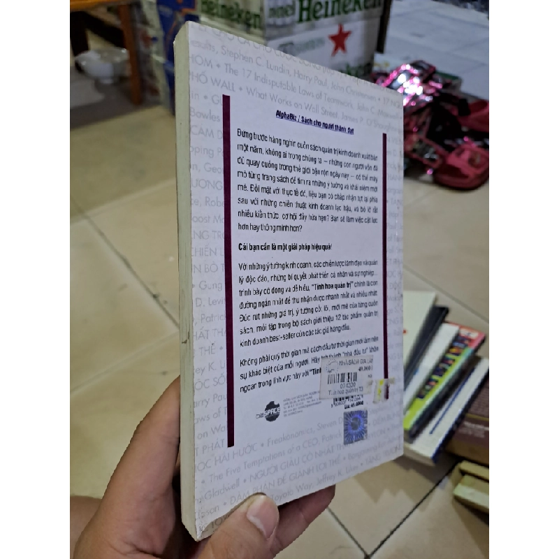 Tinh hoa quản trị tập 3 Alpha book mới 80% ố nhẹ 2009 HCM0308 QUẢN TRỊ 523907