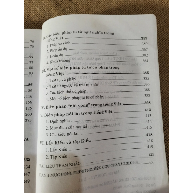 Phong cách học Tiếng Việt hiện đại _ sách ngôn ngữ Tiếng Việt - ngữ pháp tiếng Việt  349813
