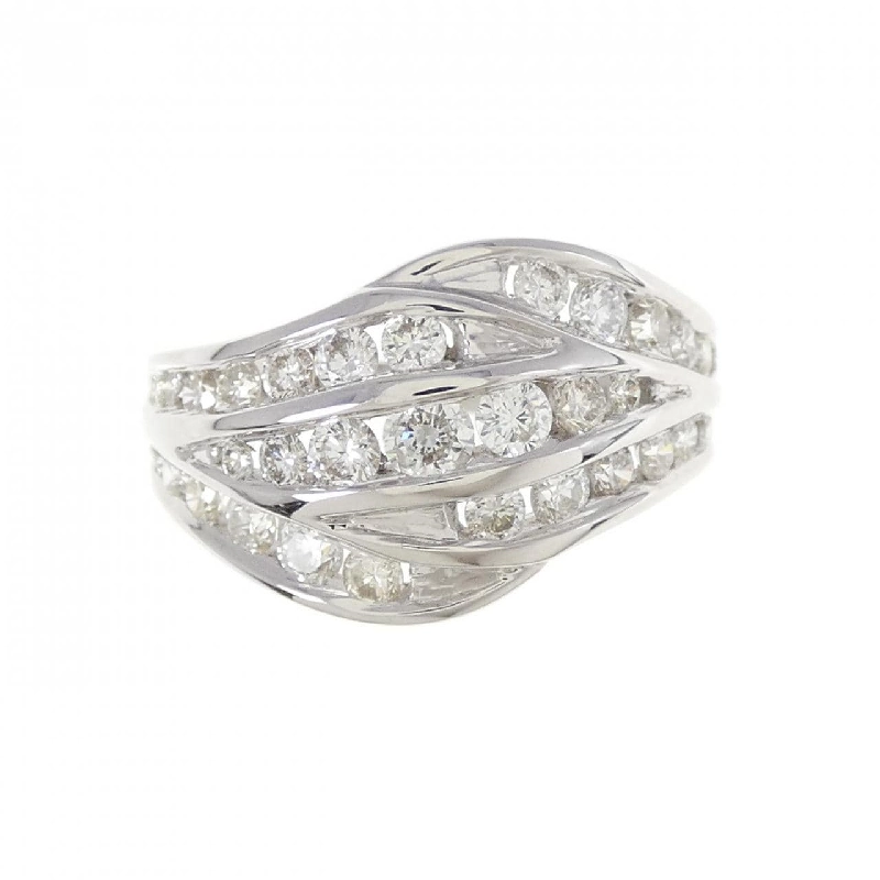 Nhẫn kim cương K18WG 1.25CT 673026