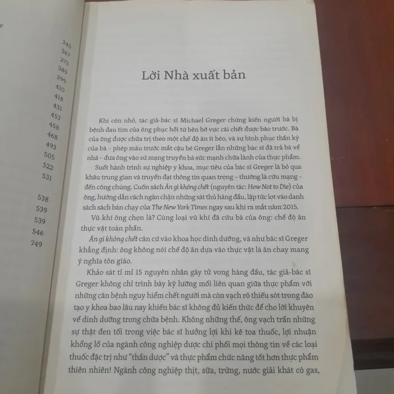 Michael Greger - ĂN GÌ KHÔNG CHẾT 614293