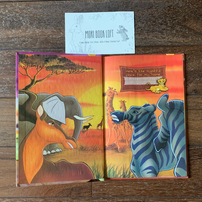 Sách tranh Disney tiếng anh The Lion King, Used, Bìa cứng 478664