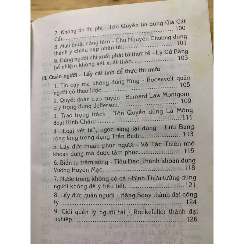 Trí Tuệ Nhân Sinh - 172 Điển Cố Mưu Lược 731651