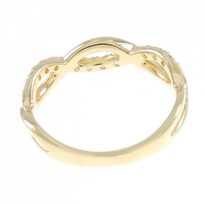 Nhẫn kim cương K18YG 0.25CT 672312