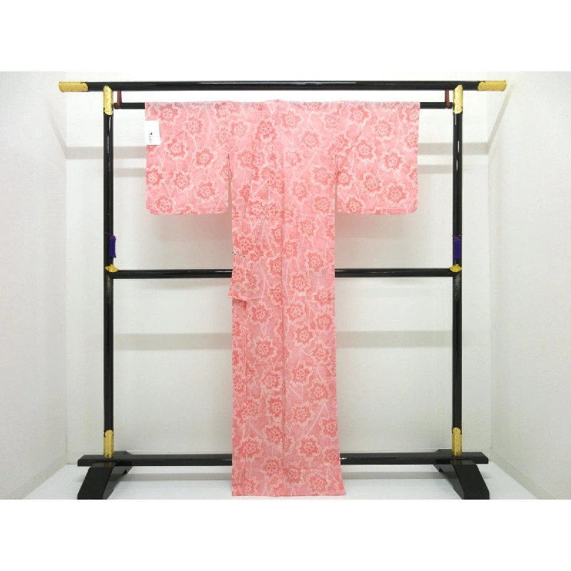 Yukata nữ, xử lý shibori, kích thước F - Hàng hiệu Authentic 878618