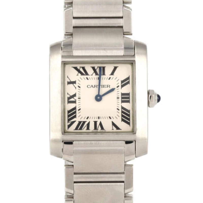 Cartier Tank Française MM WSTA0005 SS Quartz - Hàng hiệu Authentic 877586
