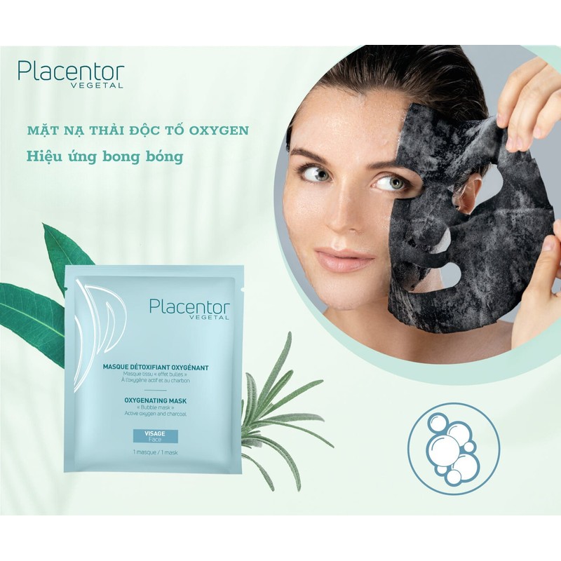 Mặt Nạ Thải Độc Tố tái tạo da Placentor Purifying Mask -1 Miếng 20ml - Ry Store 186675