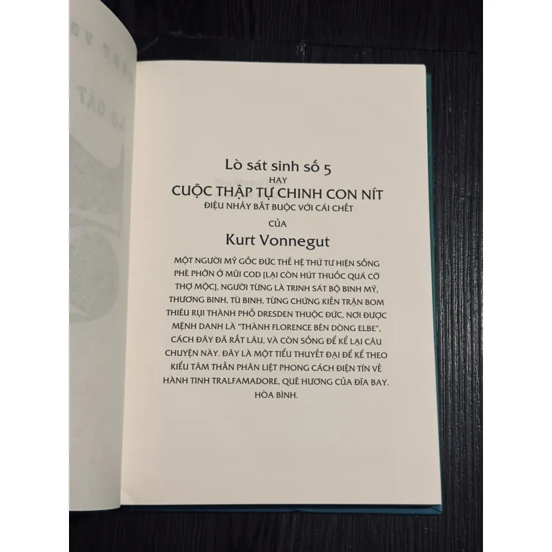 Lò sát sinh số 5 (bìa cứng) 681377