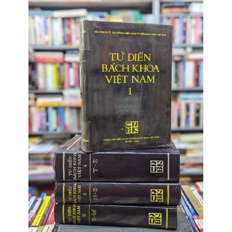 Từ điển bách khoa Việt Nam 1995 - hội đồng quốc gia chỉ đạo biên soạn ( trọn bộ 4 cuốn khổ to ) 126487