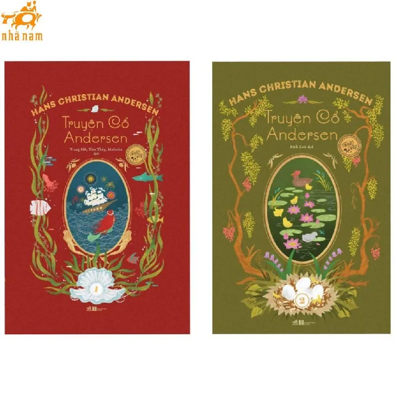 Sách - Combo Truyện cổ Andersen toàn tập (02 tập) - Nhã Nam - NENA2509 Blogmeo21025 580458