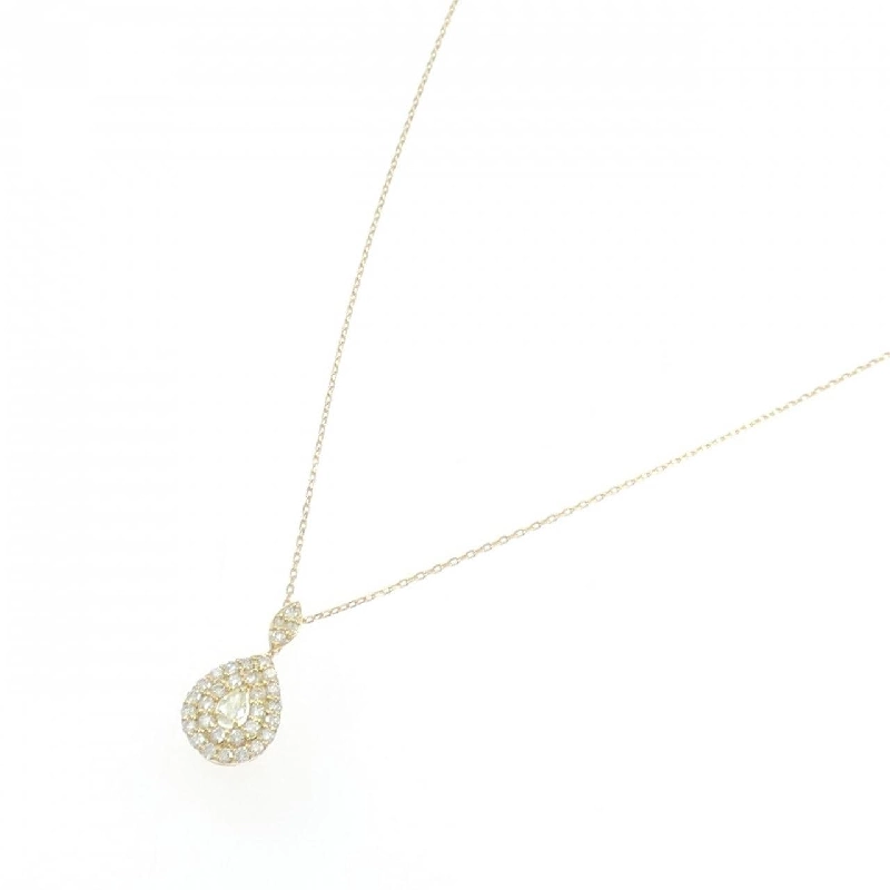 K18YG Dây chuyền kim cương 0.25CT - Hàng hiệu Chính hãng 860473