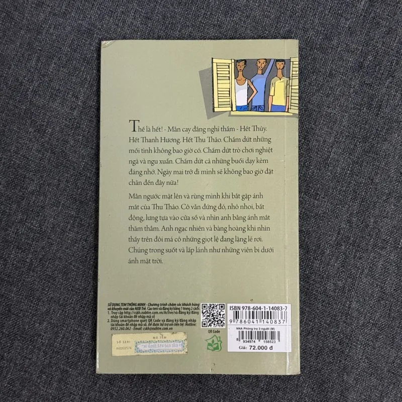 Phòng trọ ba người - Nguyễn Nhật Ánh 1023196