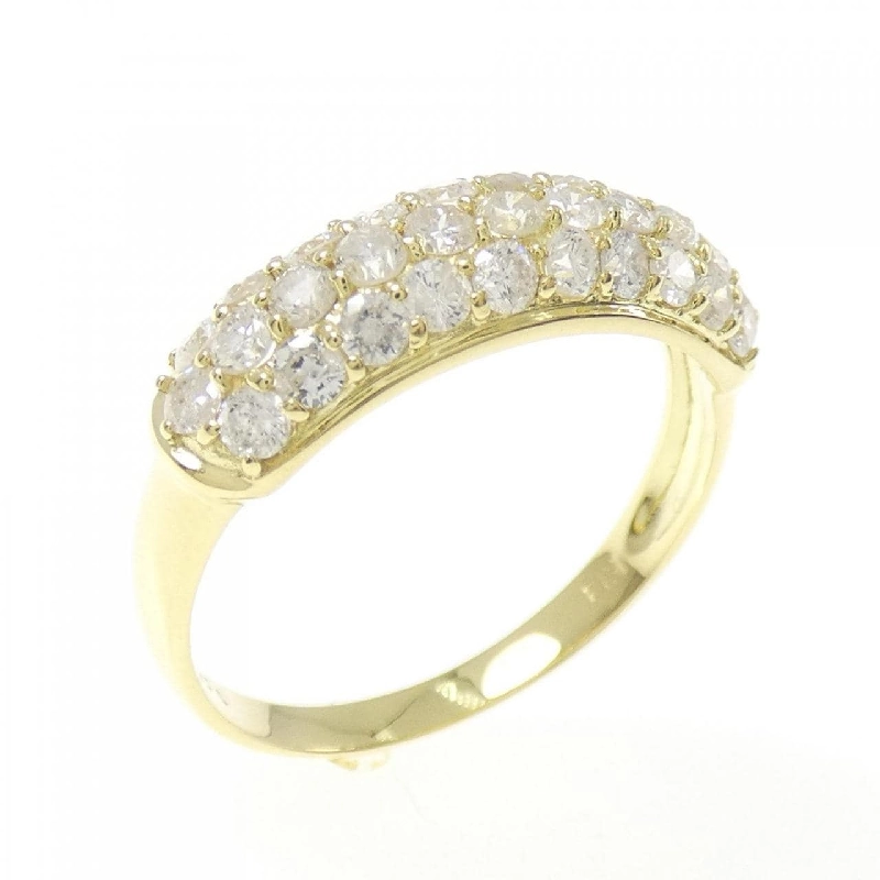 Nhẫn kim cương Pavé K18YG 1.00CT - Hàng hiệu Authentic 851298