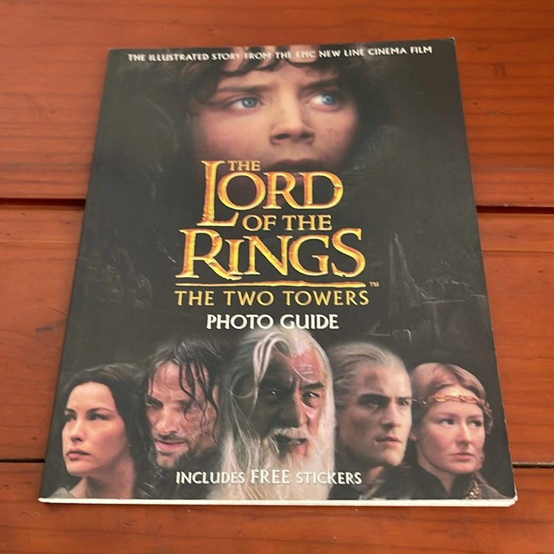 PICTURE BOOK The lord of the rings The two towers photo guide 536712