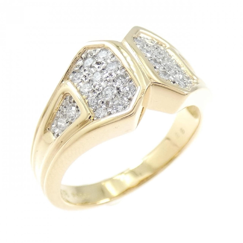 Nhẫn kim cương K18YG/PT900 0.28CT - Hàng hiệu Chính hãng 845838