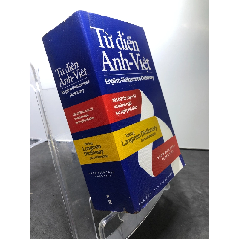 Từ điển Anh Việt 205.000 cụm từ 2018 mới 85% bẩn nhẹ Thuận Việt HPB0708 HỌC NGOẠI NGỮ 347904