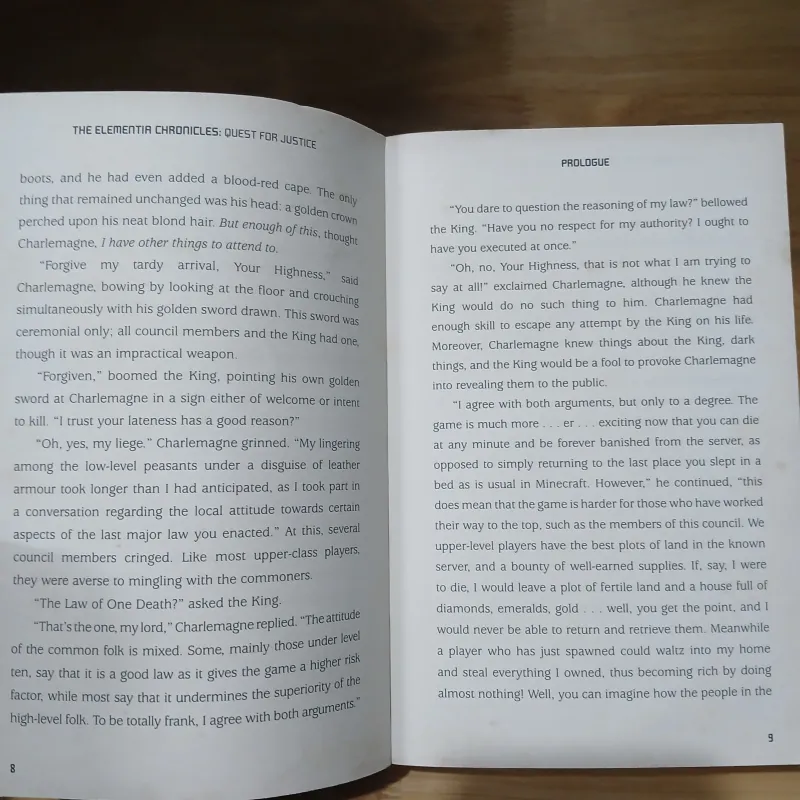 The Elementia Chronicles (Book One + Book Two) - Sean Fay Wolfe 1002135