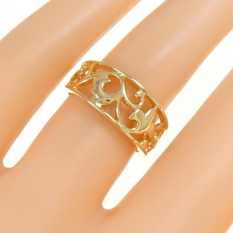 Nhẫn K18YG Mikimoto - Hàng hiệu Chính hãng 842031